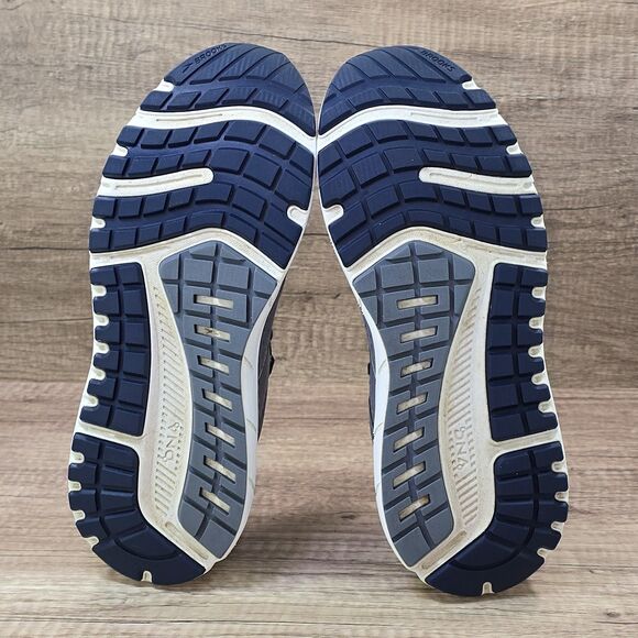 Brooks Beast 20 Men's Size 9.5 D Gray Blue Running Walking Shoes (1103271D491) - Picture 8 of 9